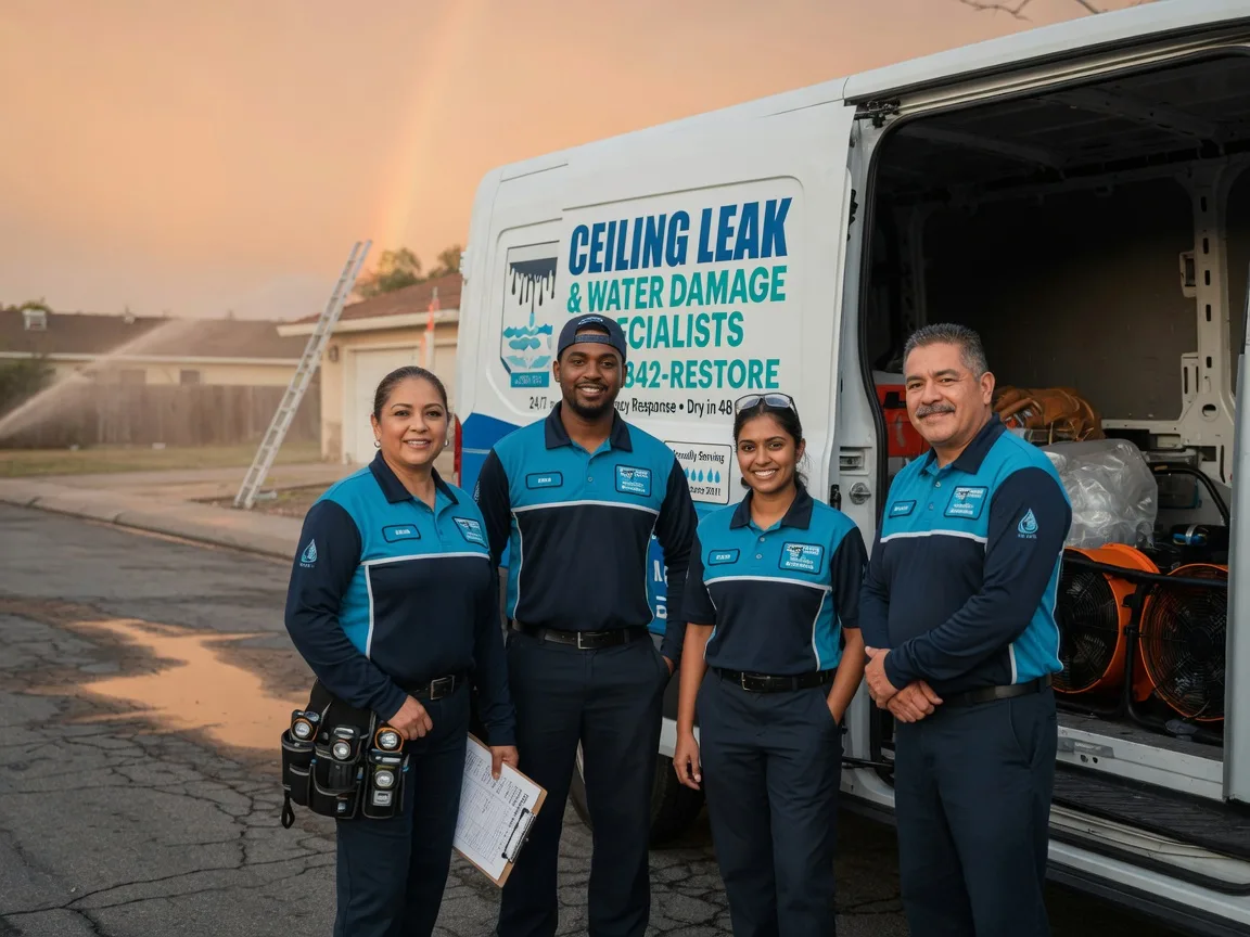 Ceiling Leak Cleanup company in Normalville, PA